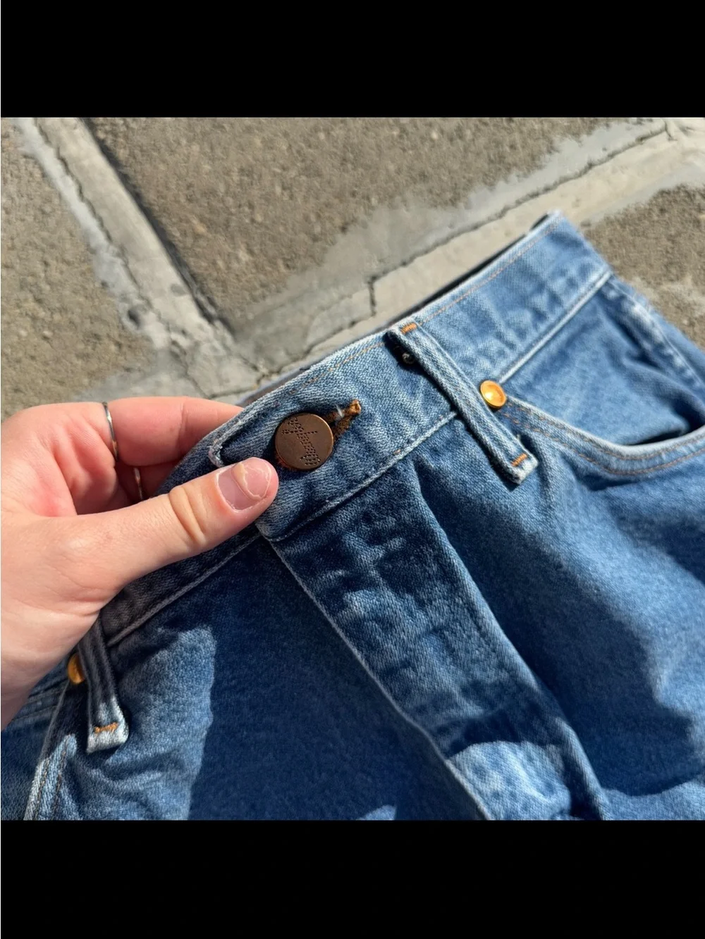 Vintage Wrangler Blue Jeans